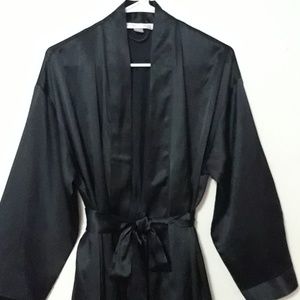 Satin Wrap Robe (sleepwear)